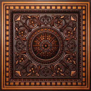 24 X24 D215 Pvc Decorative Coffered Ceiling Tiles Victorian