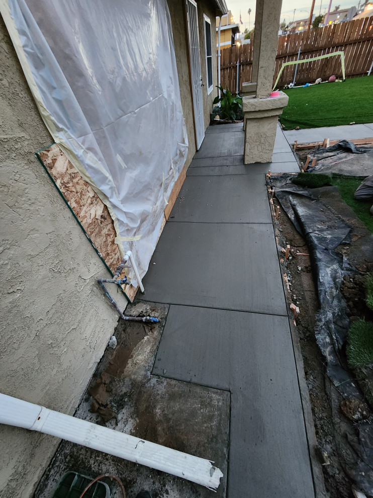 concrete slabs
