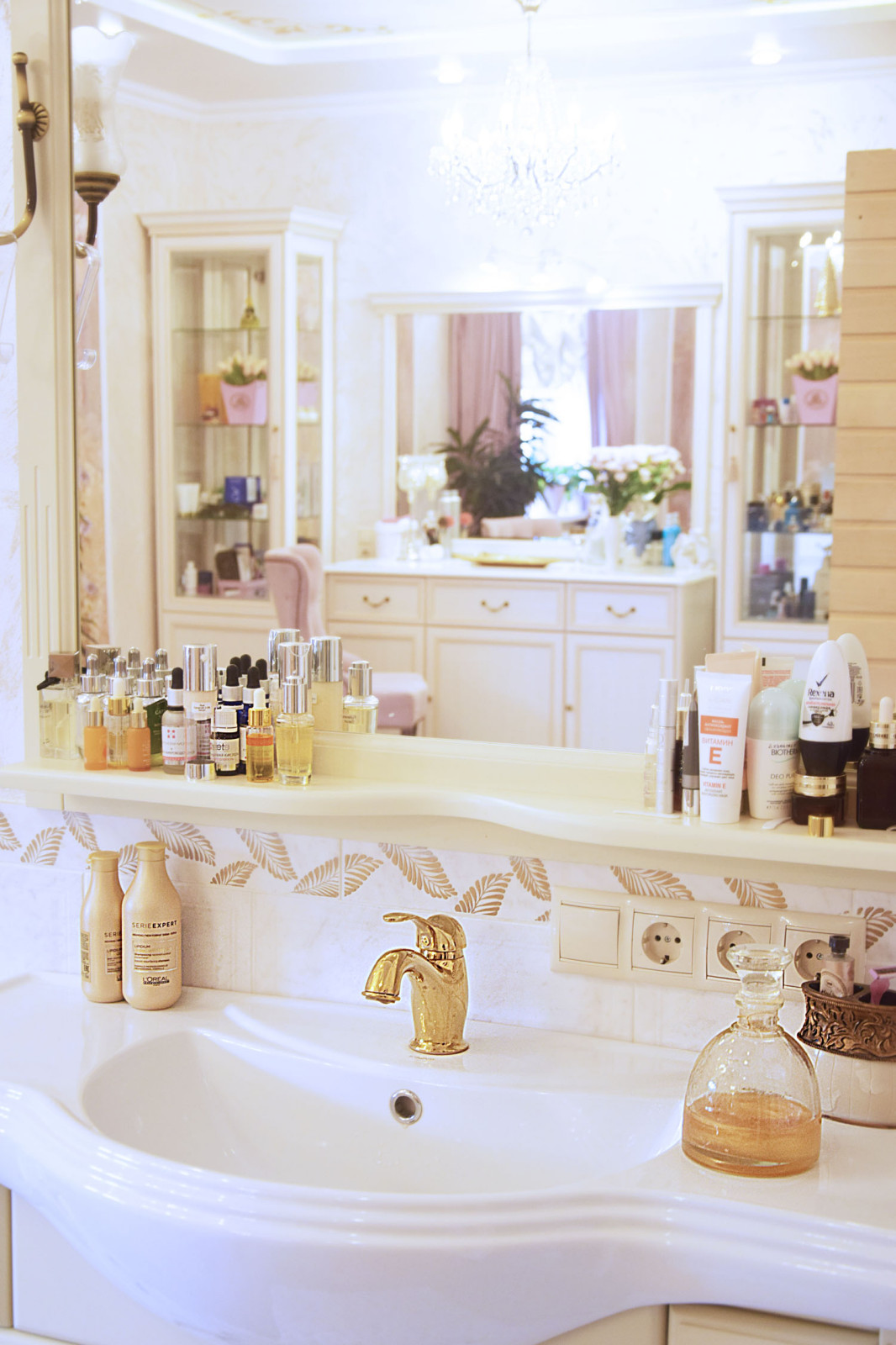 Пудровая роза