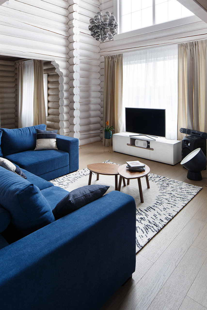 Срубовой дом на Волге