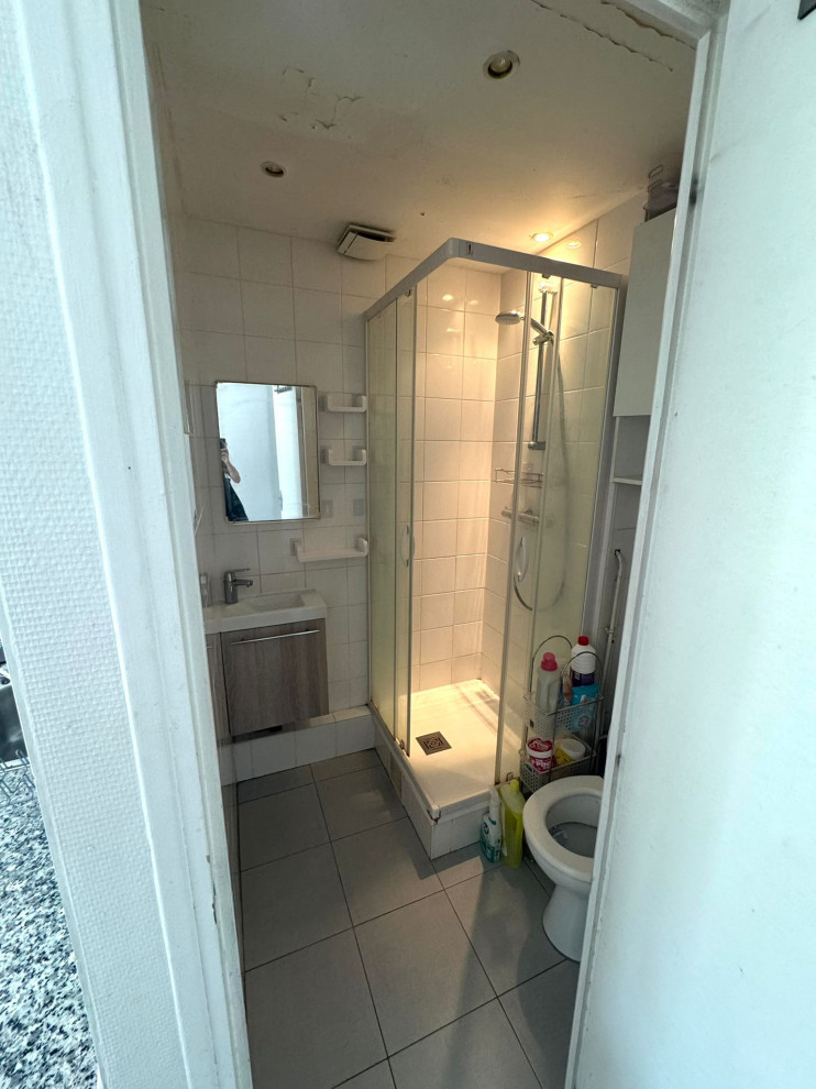 Projet Ternes, rénovation d'un studio de 17m2