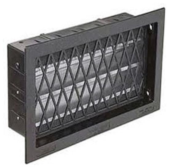 TempVent Automatic Air Vent Black Transitional Registers Grilles