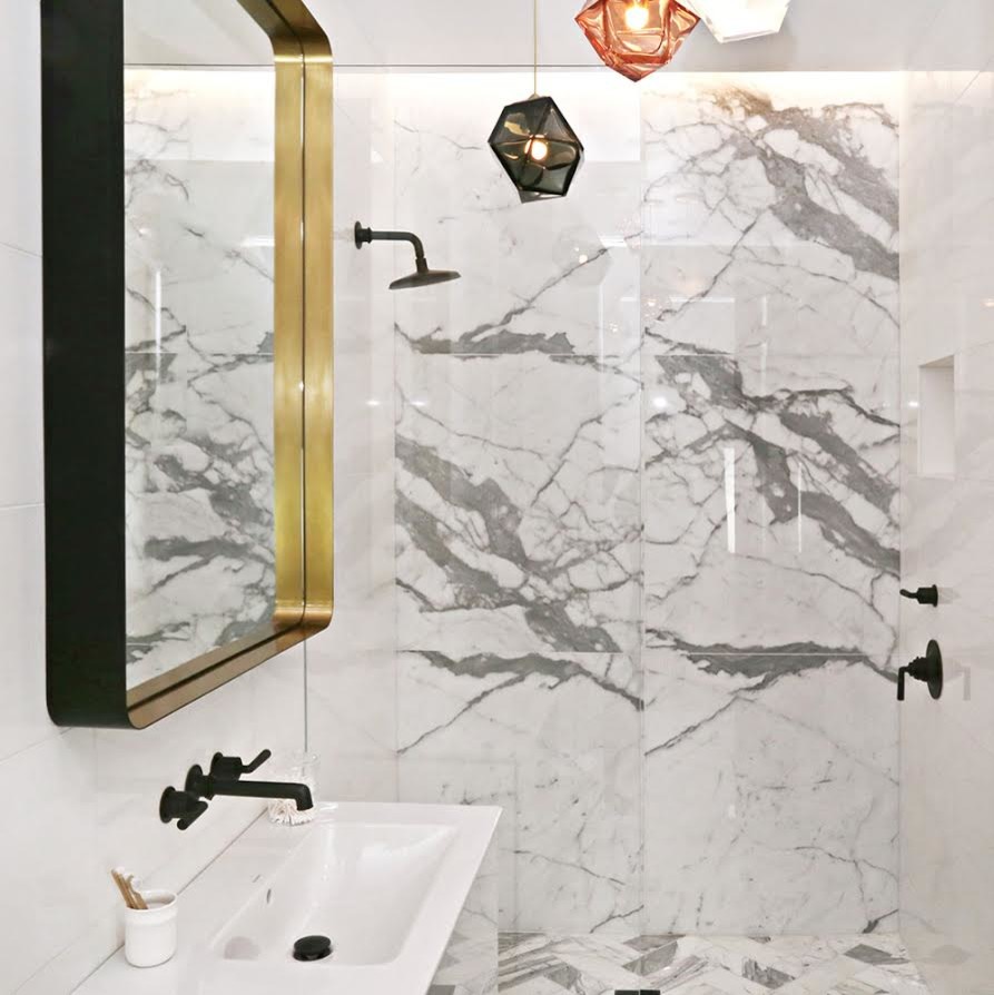 Bathroom - transitional bathroom idea in New York