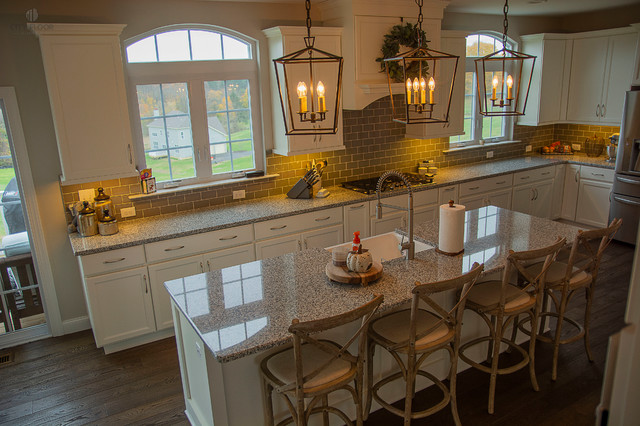 White Oak Character Wirebrushed Wide Plank Floor In Kennett Square