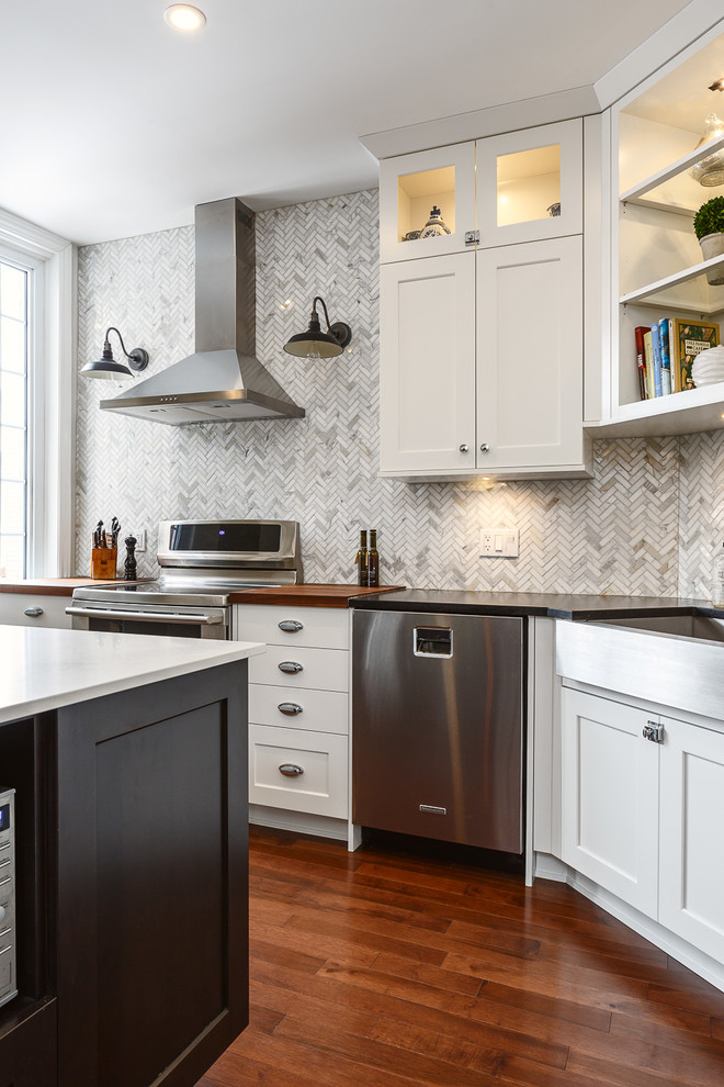 Modern Vintage Kitchen Astro Design Centre Ottawa Canada