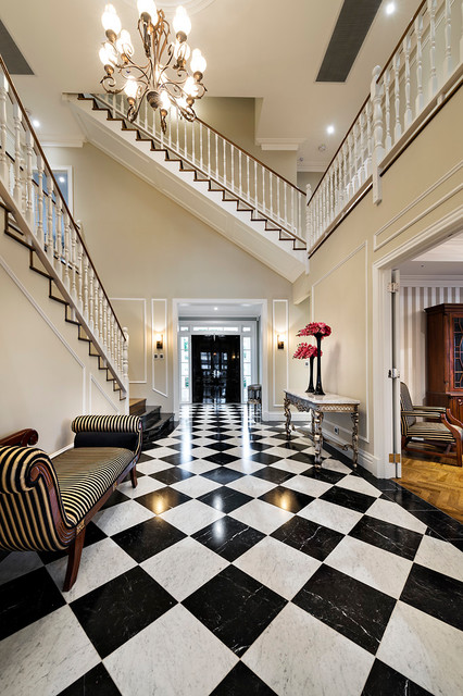 Georgian - Regency traditional-entry