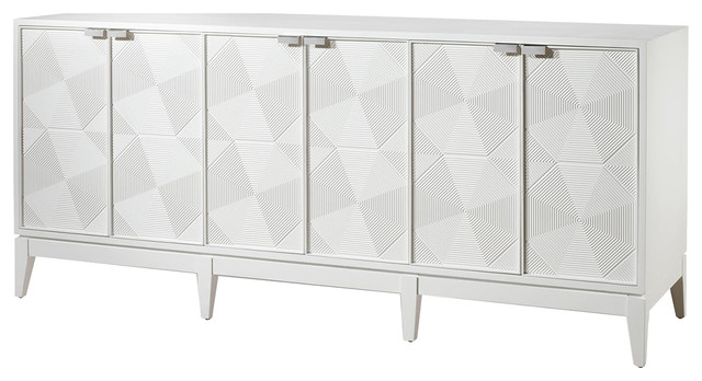 Bungalow 5 Borneo Extra Large Cabinet In White Contemporary Bungalow 5 Borneo Extra Large Cabinet In White