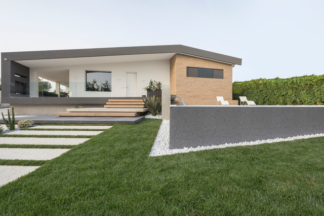 Villa LC modern-garten