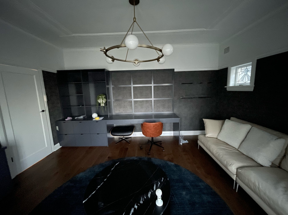 Home Office Wallpaper - Modern - Home Office - Sydney - by KAPSA
