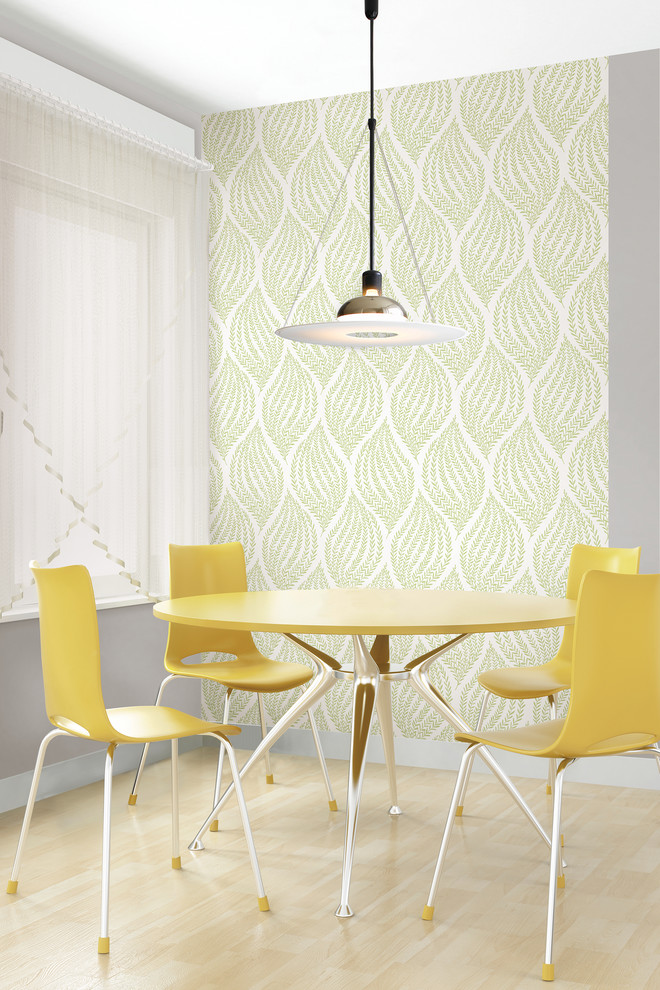 Peel & Stick NuWallpaper - Dining Room - Boston - by WallPops | Houzz