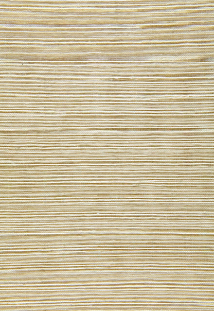 Schumacher Kisho Sisal Textured Grasscloth Wallpaper - Contemporary