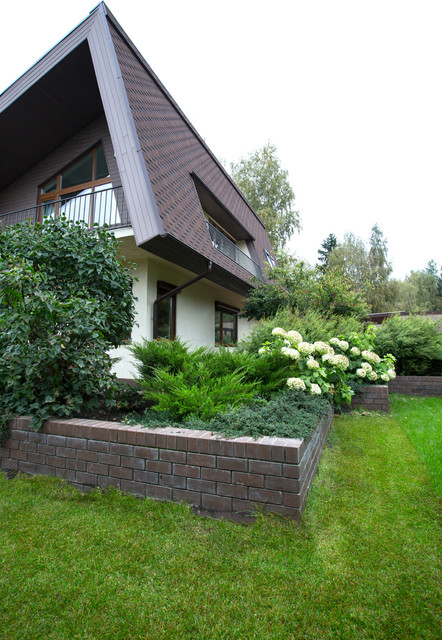 Backyard contemporaneo-jardin