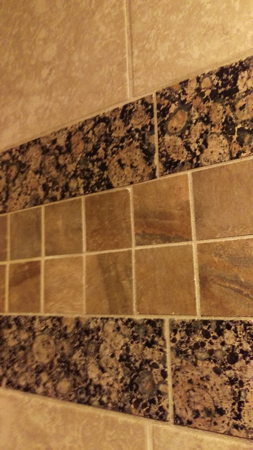 Help with a paint color for master bathroom with brown tile Help with a paint color for master bathroom with brown tile
