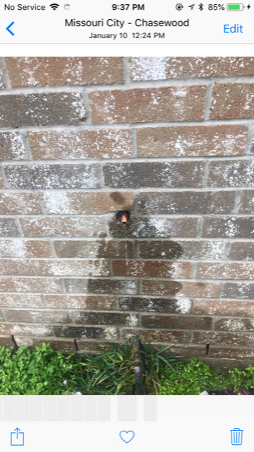 Plumbing Valve Leak Outside