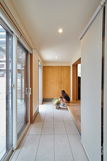 House in Kawasaki contemporain-entree