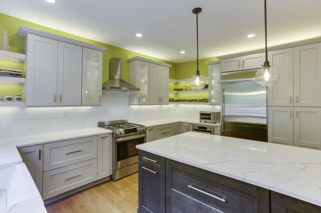 "Sudha"Kitchen Remodeling transitional-kitchen