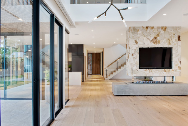 Adelaide Residence modern-living-room