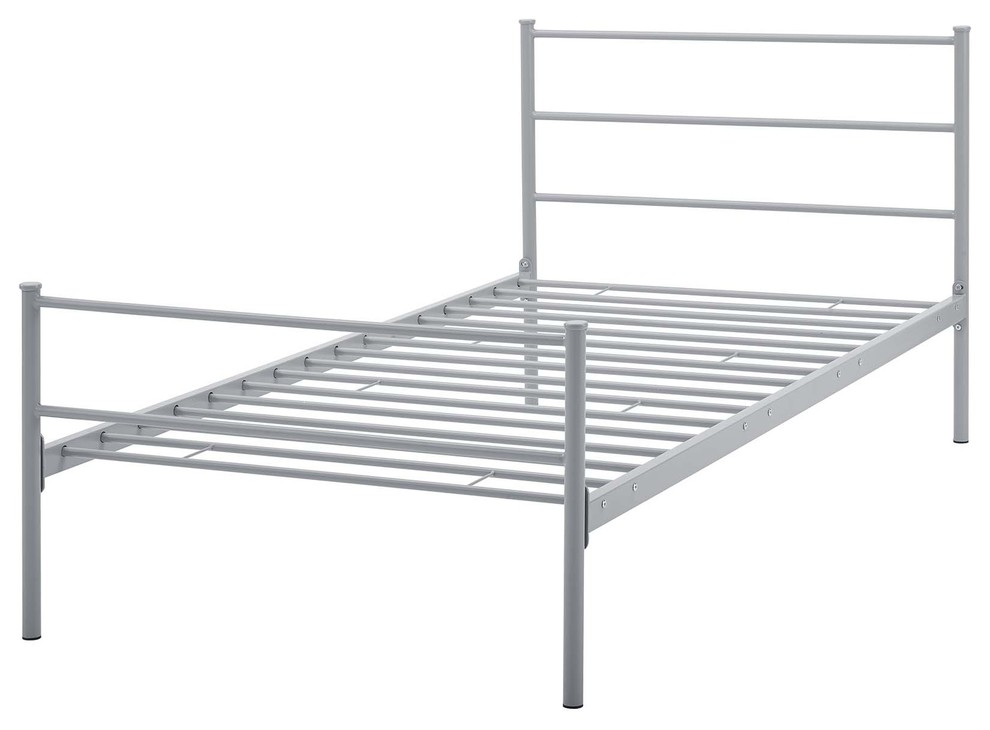 Industrial Country Farm House Platform, Replacement Metal Bed Frame Parts