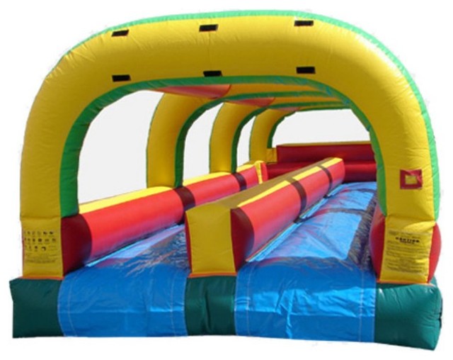 Kidwise Slip & Slide Double Lane Inflatable Slide - KE-WS4302