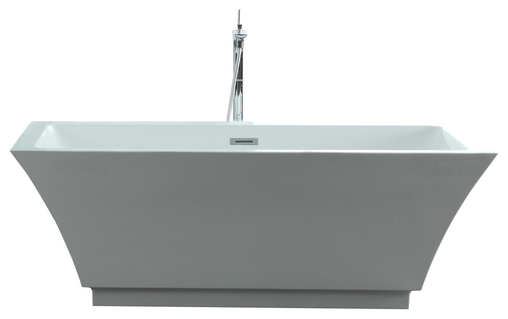 Serenity 59 X29 5 Freestanding Soaking Bathtub