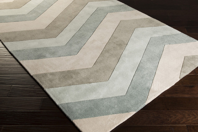 Hand Tufted Cosmopolitan Rug COS-9216, 2' x 3' - Contemporary - Area ...