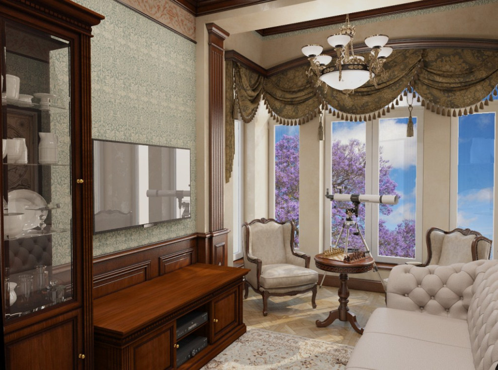 Дом в стиле прованс, пос. Малиновка