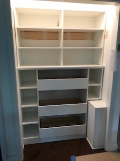 Master Closet and Pantry in Tryon, NC