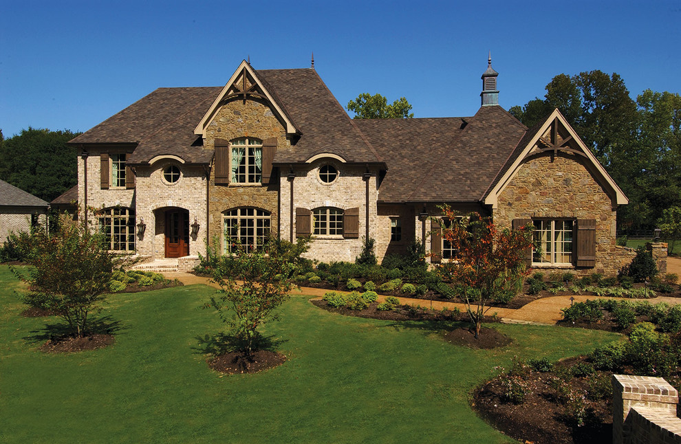This is an example of a mediterranean exterior in St Louis.
