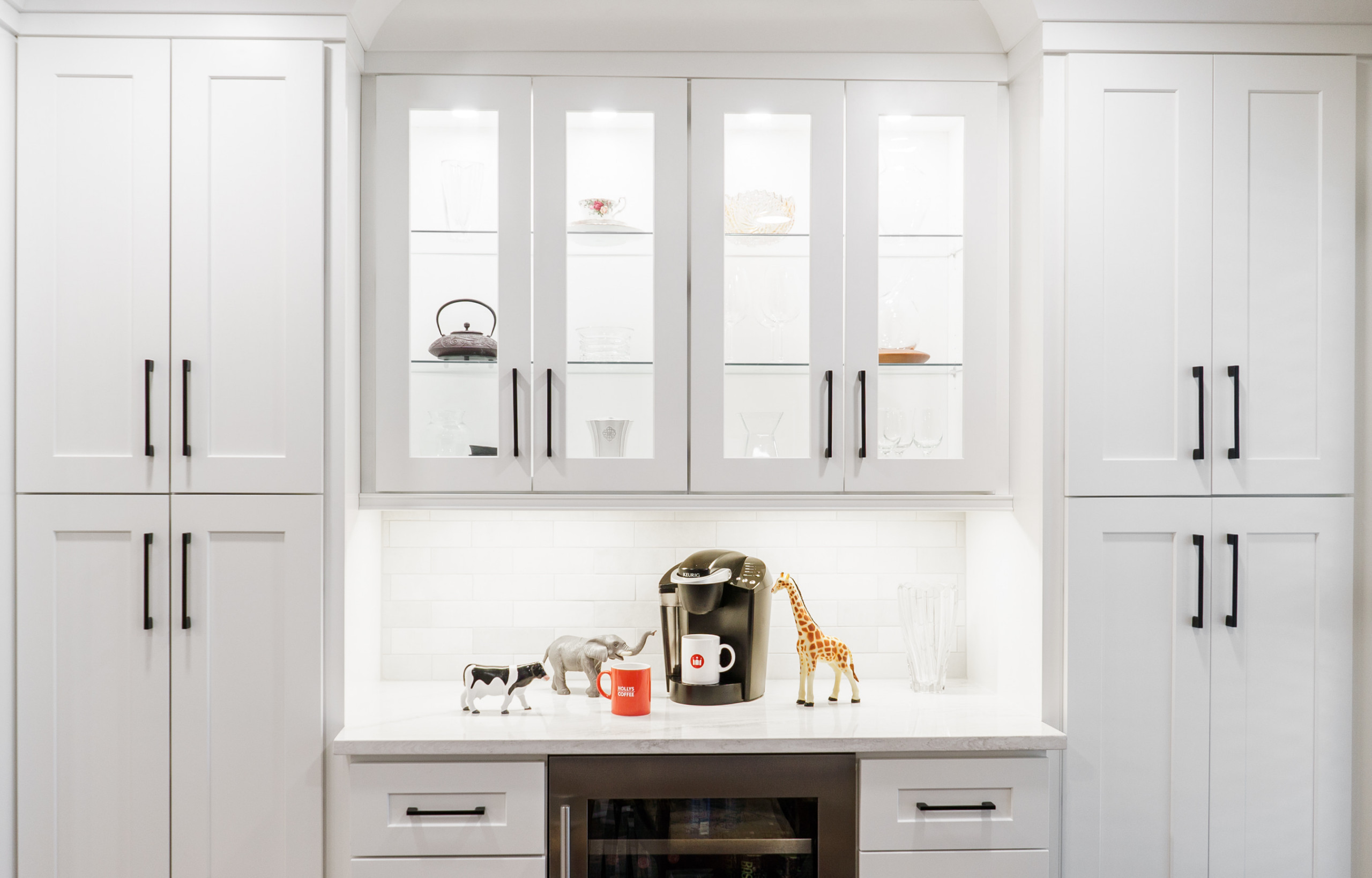 MARIETTA - Soft white transitional kitchen