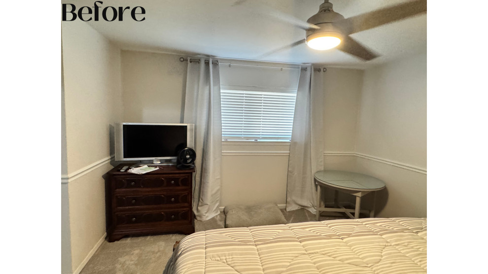 Nautical Lakehouse Master Bedroom