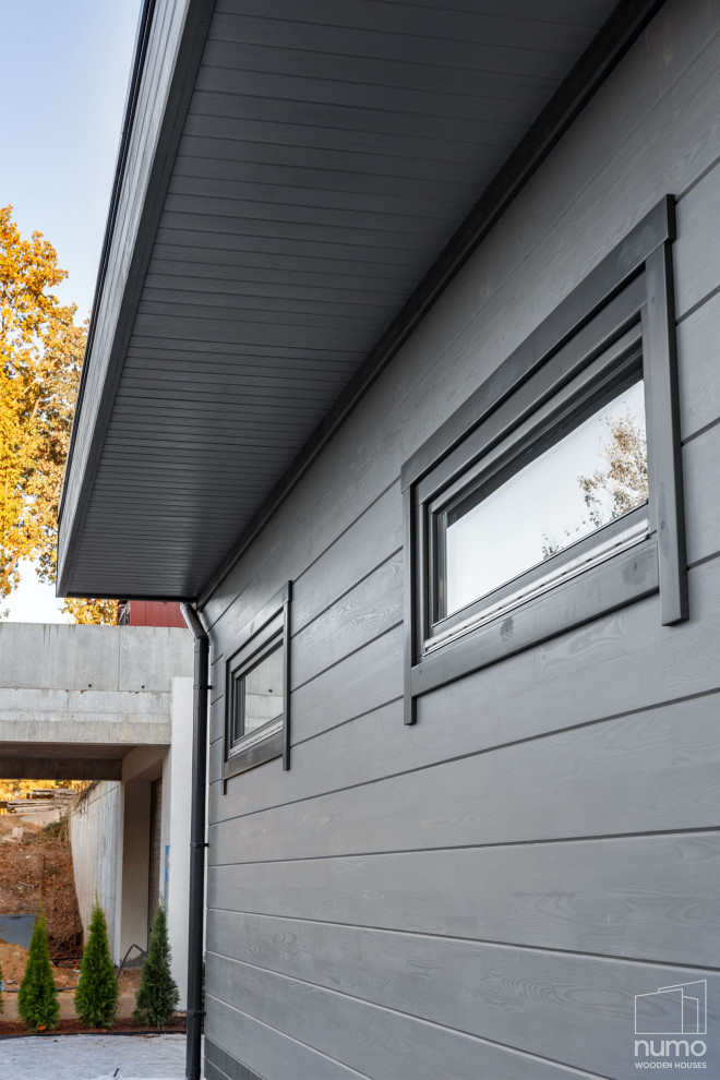 Деревянный загородный дом