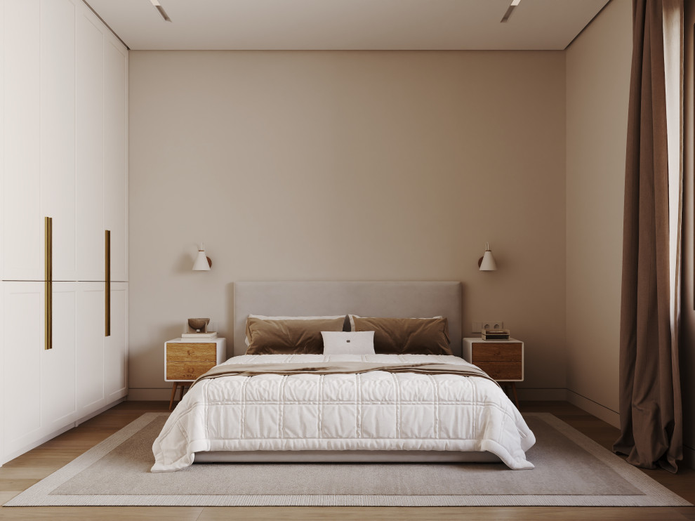 Гостевая спальня из проекта #частныйдомотunison