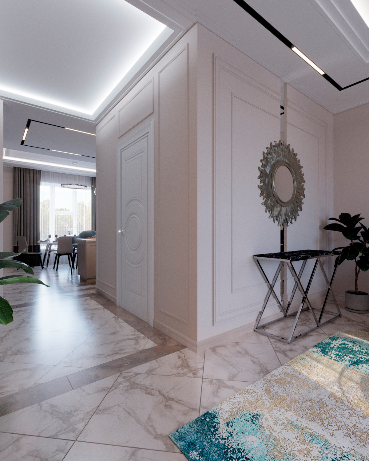 Коттедж в стиле современной классики