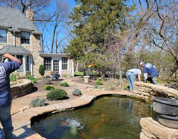 KCMO Homestead Pond and Planting Projects