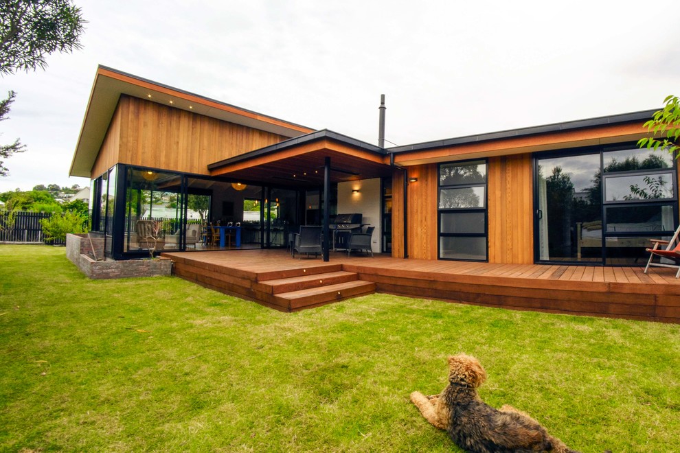 This is an example of a contemporary exterior in Christchurch.