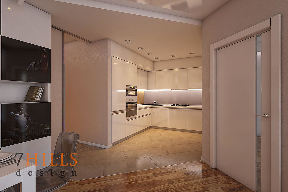 Проект 2-х комнатной квартиры