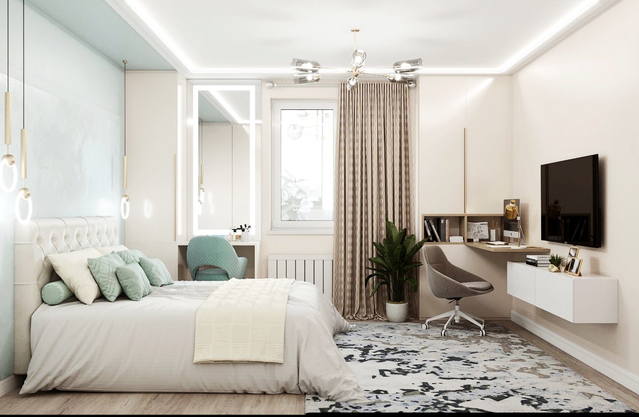 Квартира 54 м2 для молодой семьи в ЖК "Краски лета"