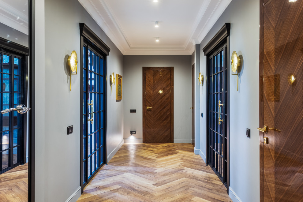 Двухуровневая современная квартира