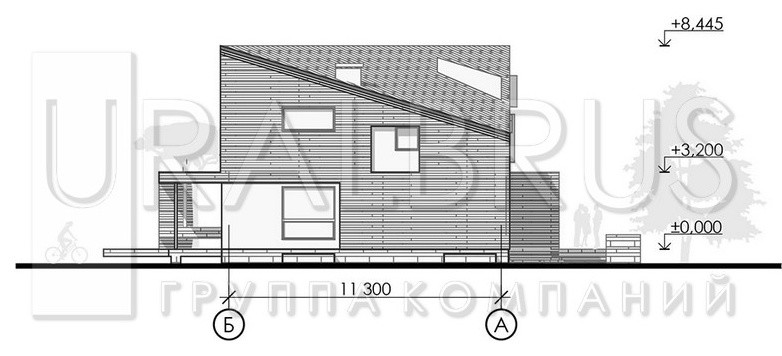 Проект дома Б007