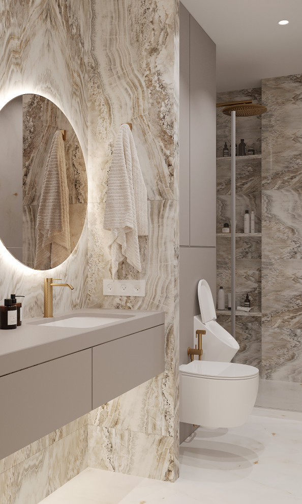 Дизайн-проект квартиры с детской и кабинетом