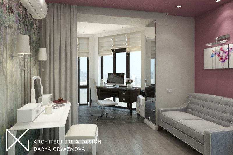 Вид на рабочий кабинет для юной леди