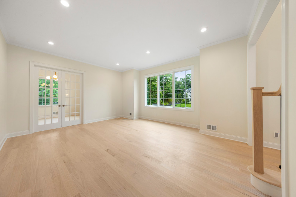 New Construction Living Room | Summit, NJ | WA Construct