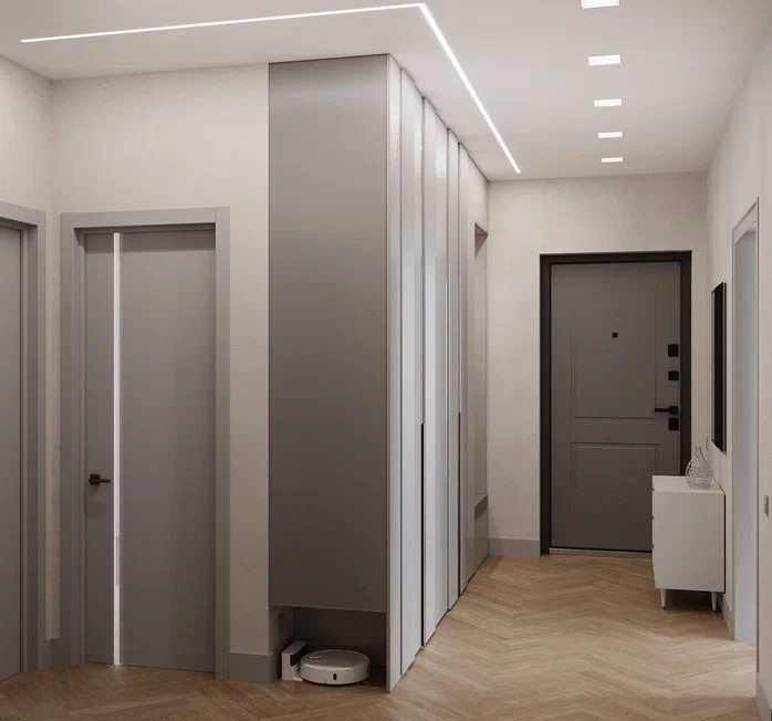 Ремонт квартиры 101 м2 для семьи из трех человек