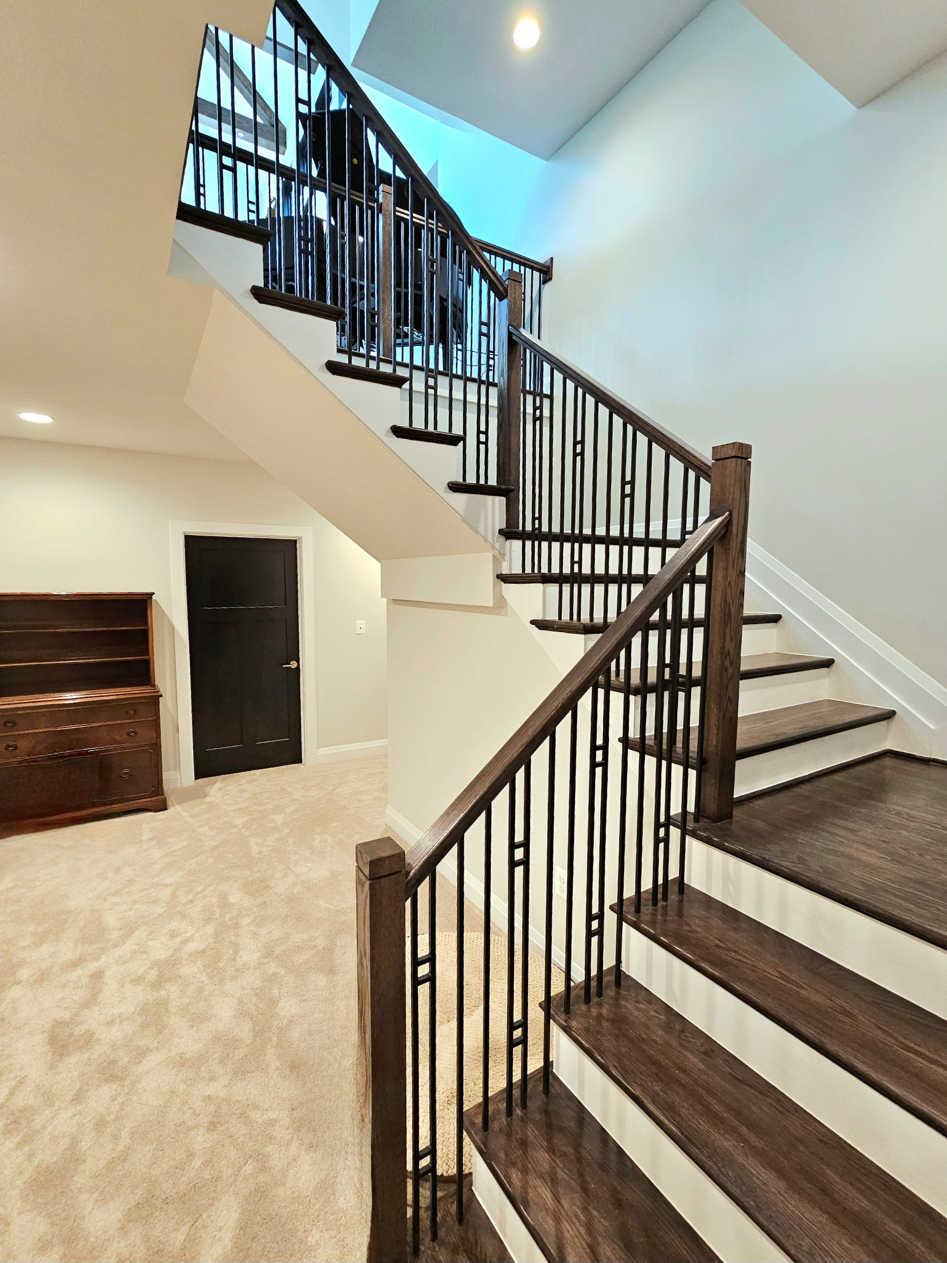109_Impressive Floating Staircase in Countryside Retreat, Upper Marlboro, MD