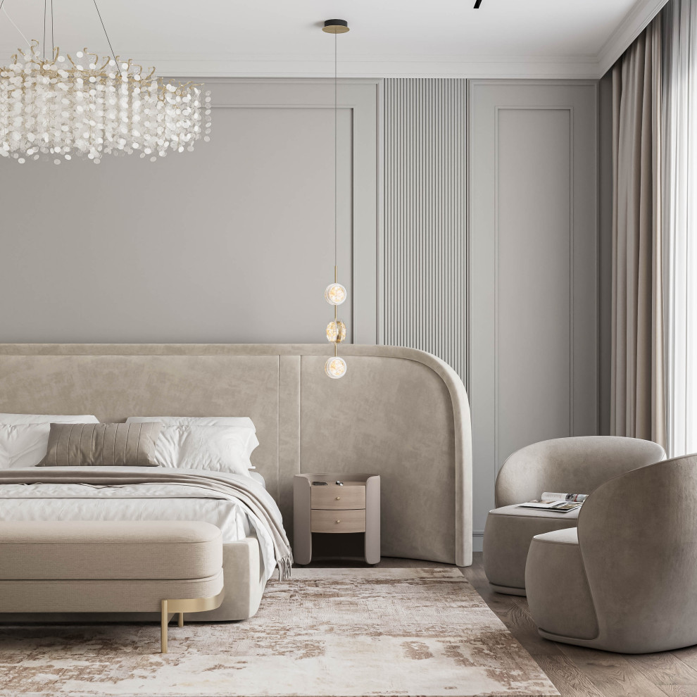 Дом в стиле неоклассика 260 м2