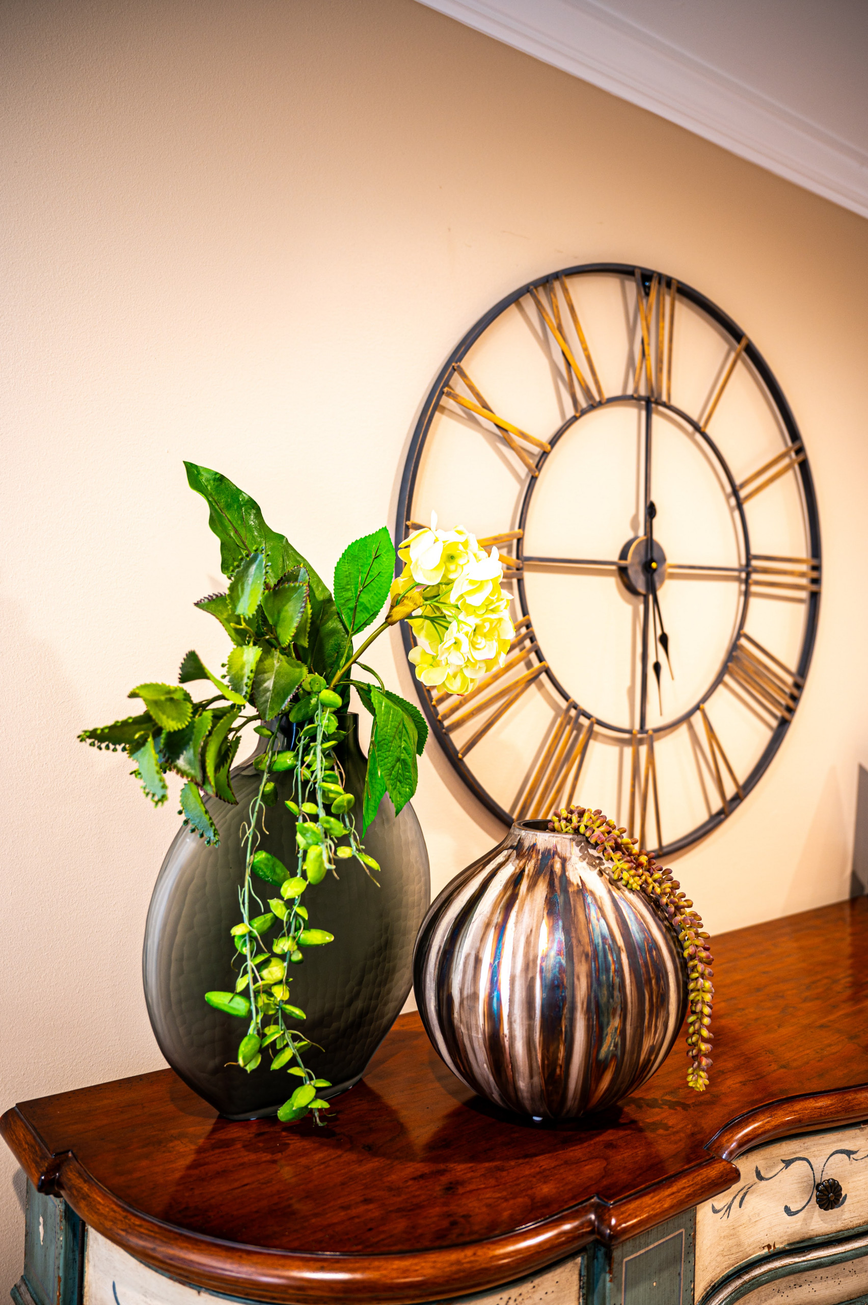 Family Room/Living Room Design and a Kitchen Refresh