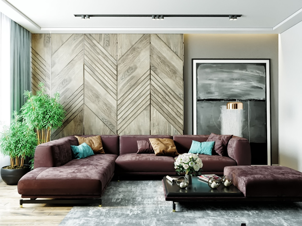 В современном  стиле