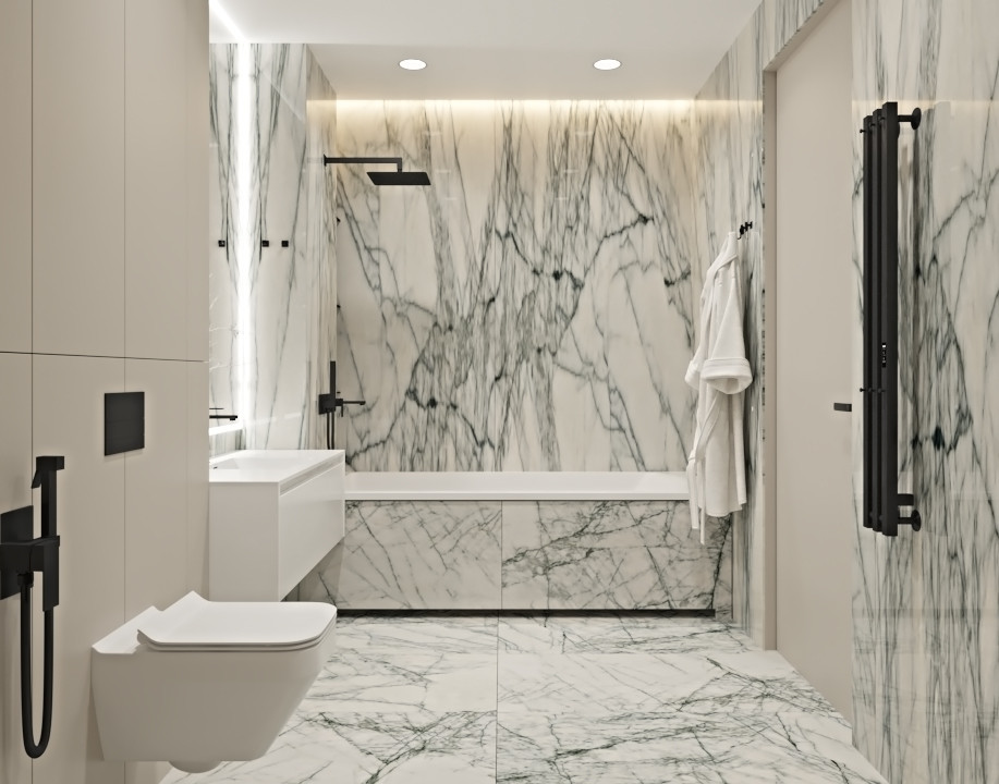 Проект квартиры, 130 м2