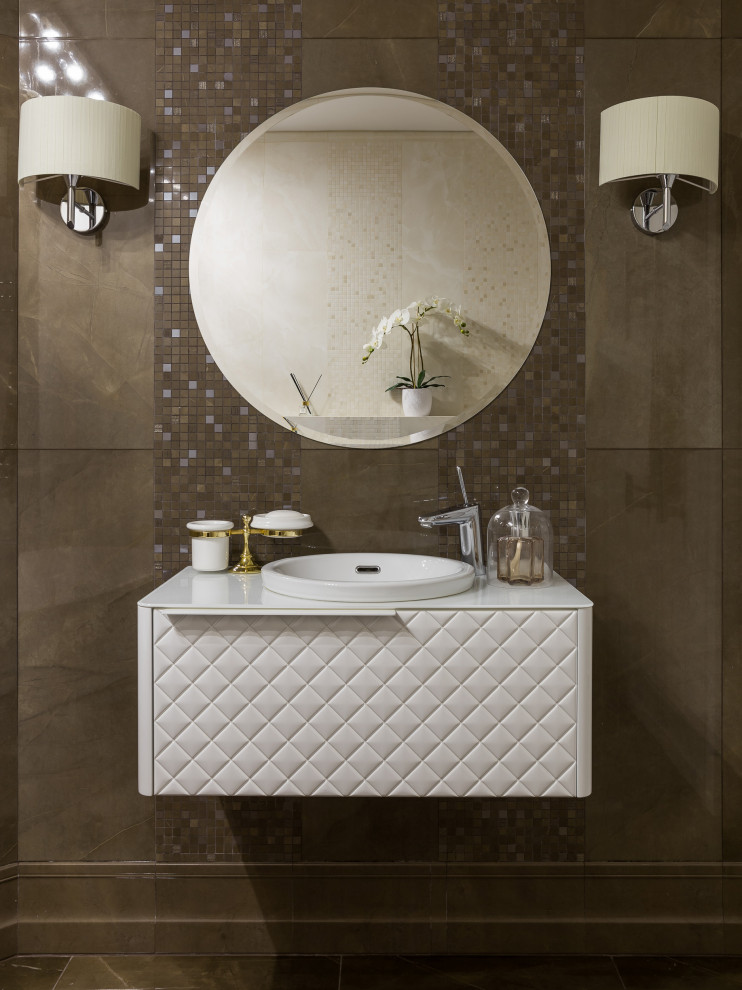 Квартира с сочными акцентами в Неоклассике