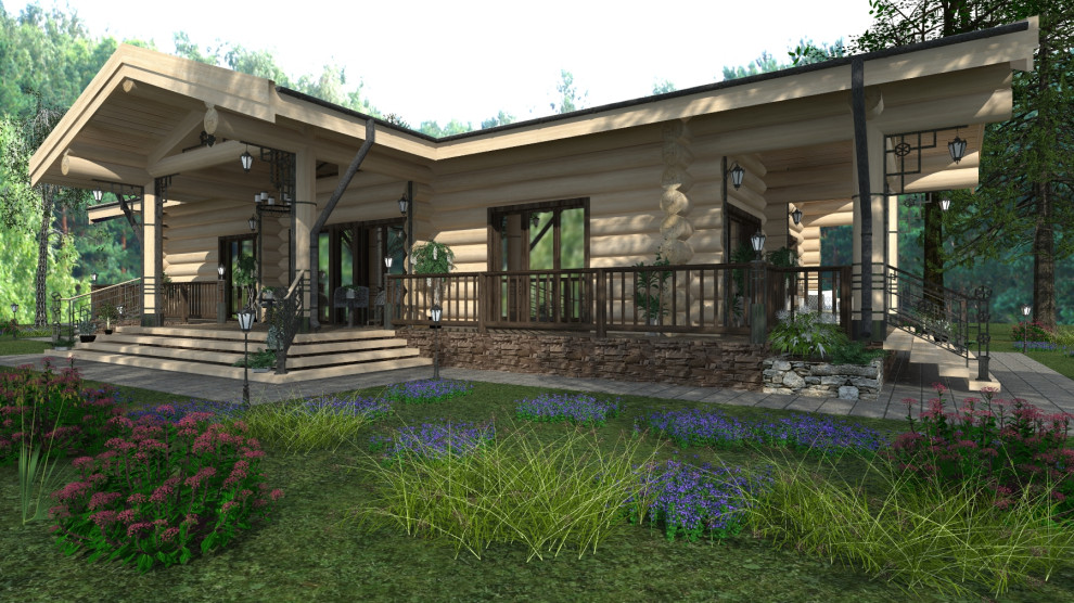 ДОМ В СОСНОВОМ ЛЕСУ